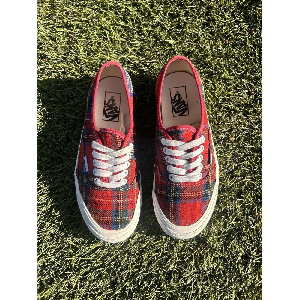 Vans x Pendleton Authentic 44 DX Royal Stewart Plaid Shoes M 6.5 W 8.5